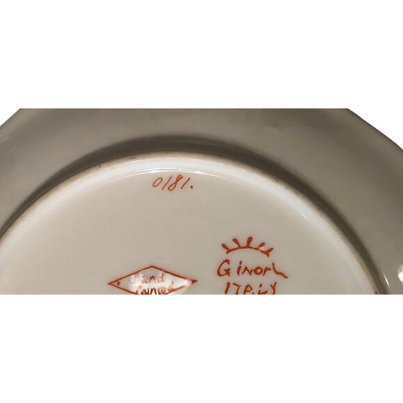 Antique Hand-Painted Tea Cup Saucer & Plate Limoges Signed Floral Gold Trim More - Picture 9 of 16